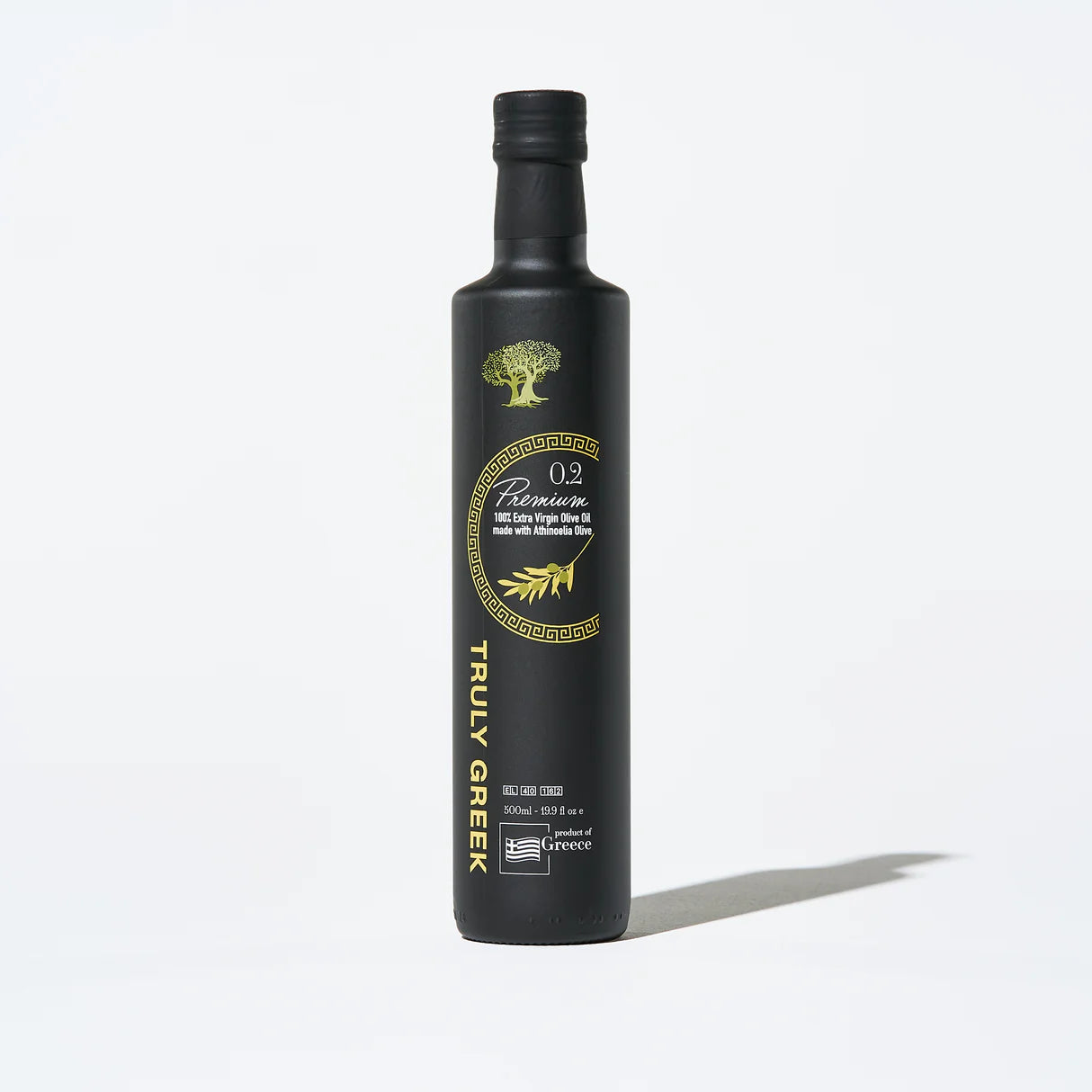 TRULY GREEK Premium 0.2 Extra Virgin Olive Oil - 100% Athenolia Olive